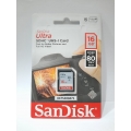 SD CARD 16 GB SANDISK class 10